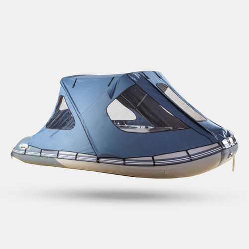 Тент ходовой с каркасом для лодок Gladiator E330PRO цифровой камуфляж серии AIR PRO (E)