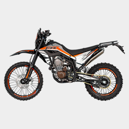 Мотоцикл Regulmoto CR-X (черный/оранжевый, 201060-1)