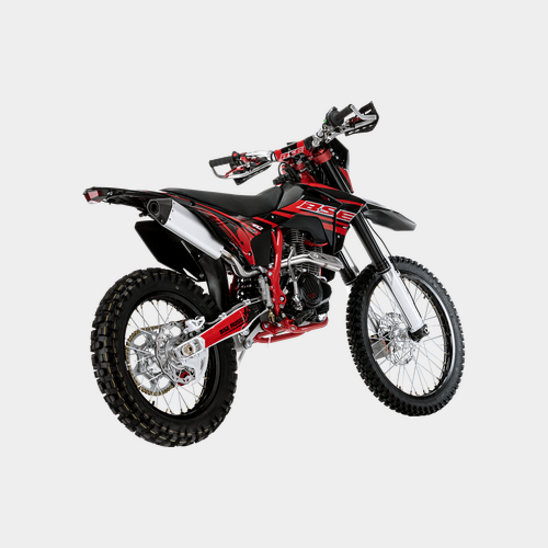 Эндуро / кроссовый мотоцикл BSE Z10 Red Black (055)