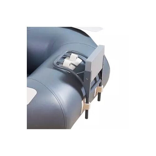 Навесной транец для моторов до 6 л/с (комплект с креплениями) Серый