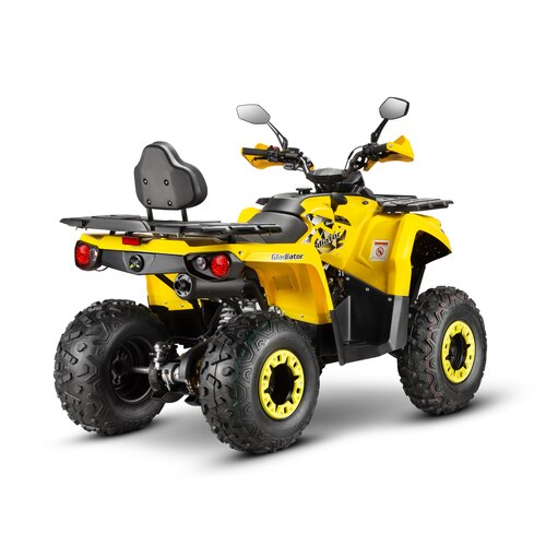 Квадроцикл GLADIATOR F200 LUX жёлтый (Тверь)